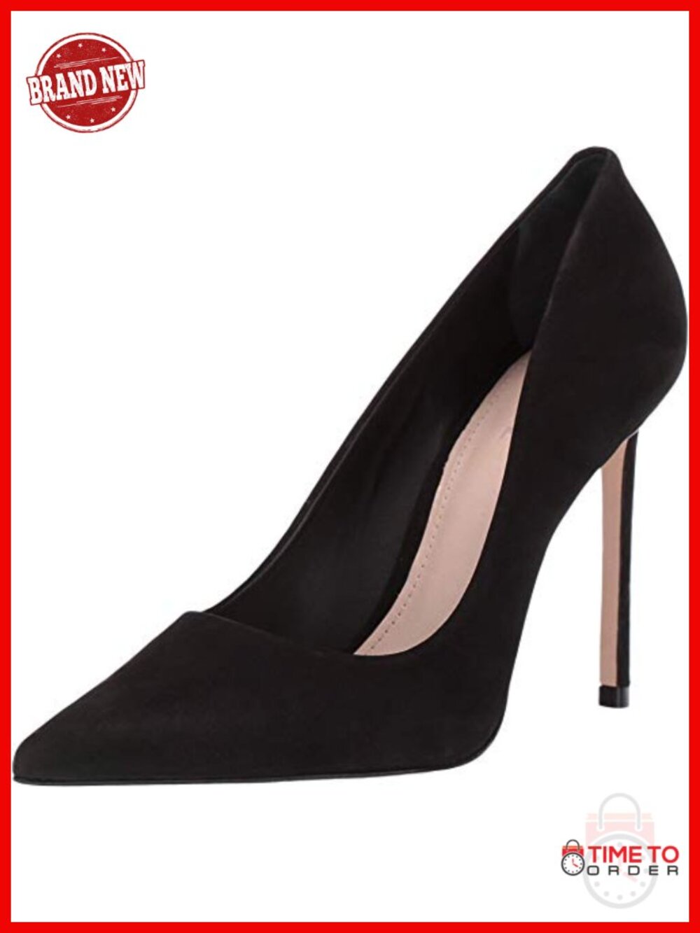 Schutz Lou Leather Stiletto Heel Pump Ankle Strap